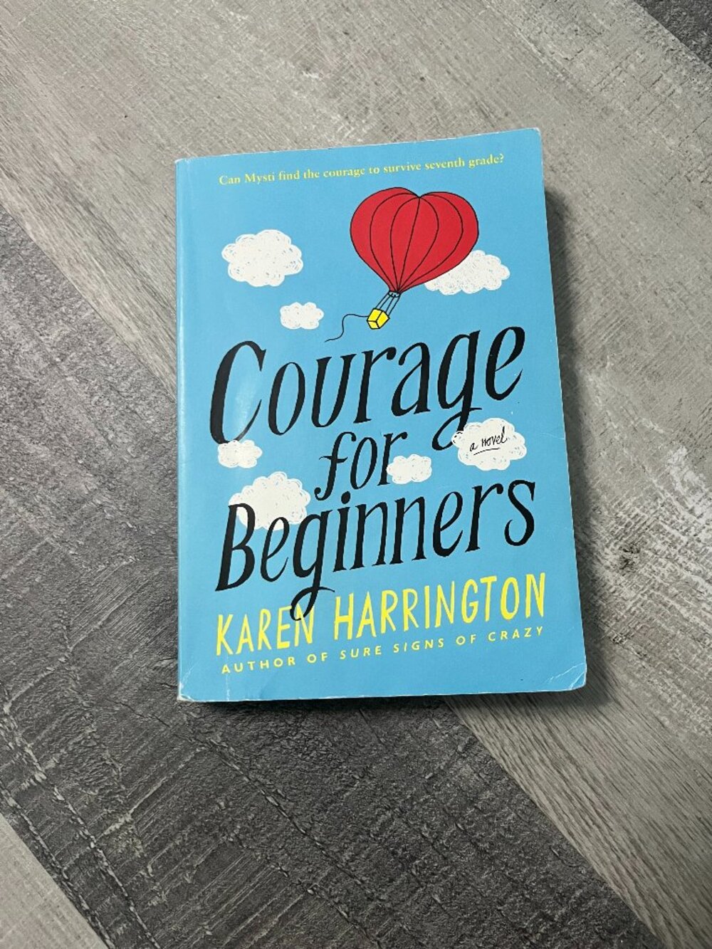 Courage for Beginners by Karen Harrington (Paperback) - Middle Grade Fiction